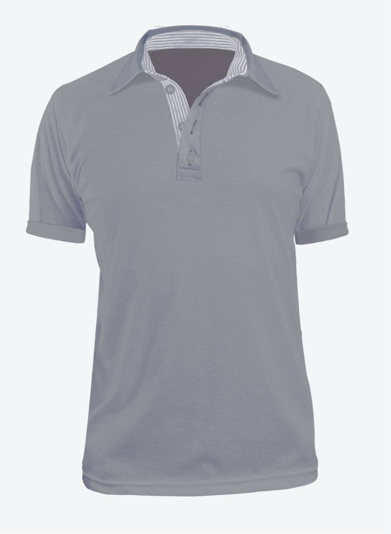 Camiseta tipo polo Hombre manga corta