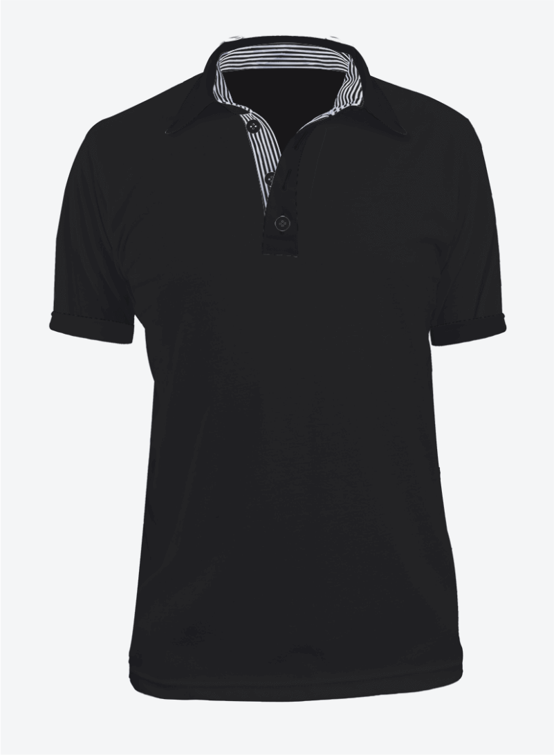 Camiseta Polo Lacoste Negro Cross para Hombre y Mujer